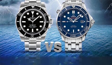 hownmuch better are omega watches than rolex|Rolex submariner vs omega speedmaster.